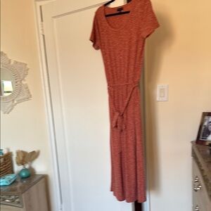 Rust colored jumpsuit